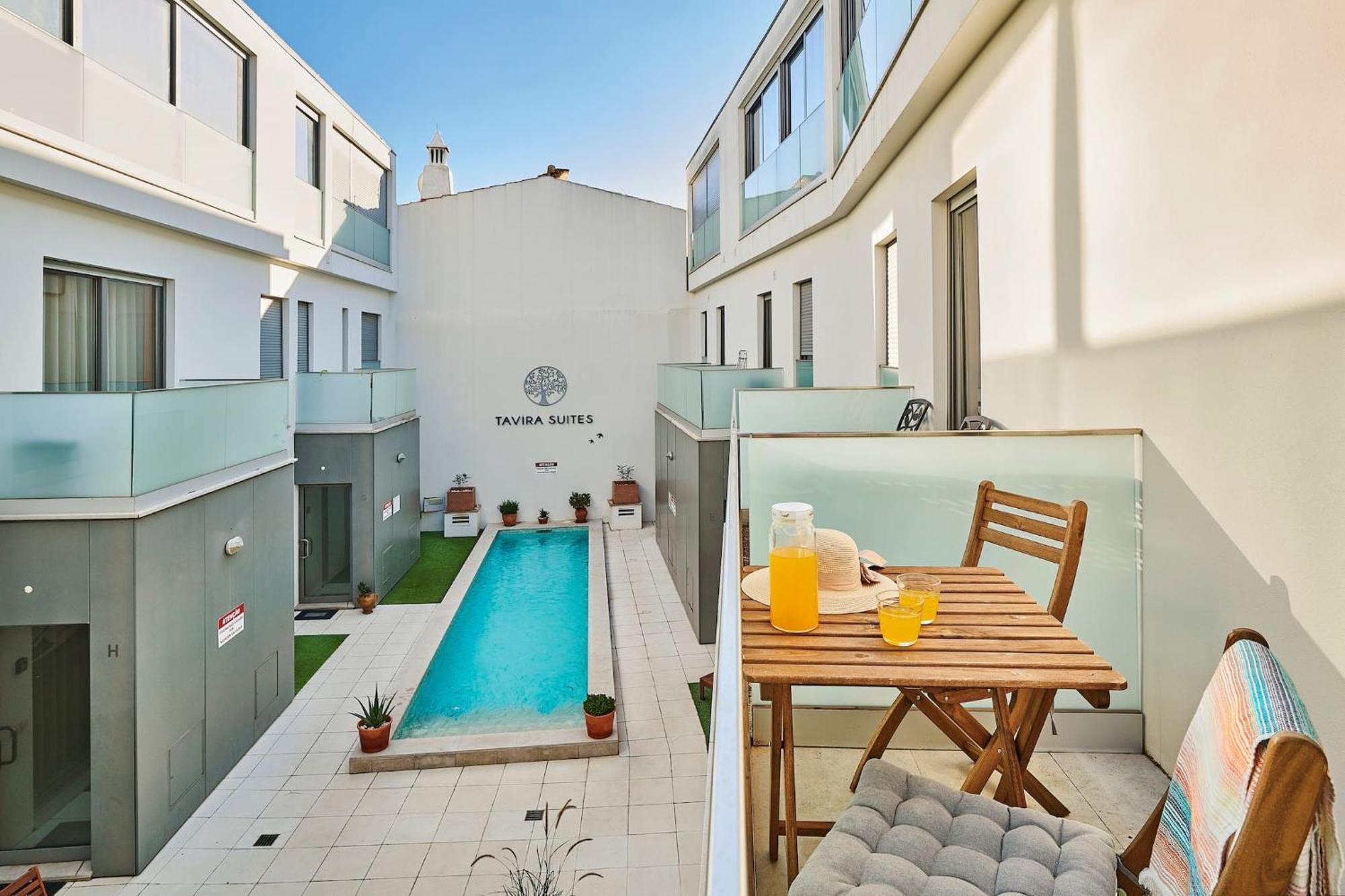 Vila Stylish Townhouse In Tavira Centre, Shared Pool Exteriér fotografie