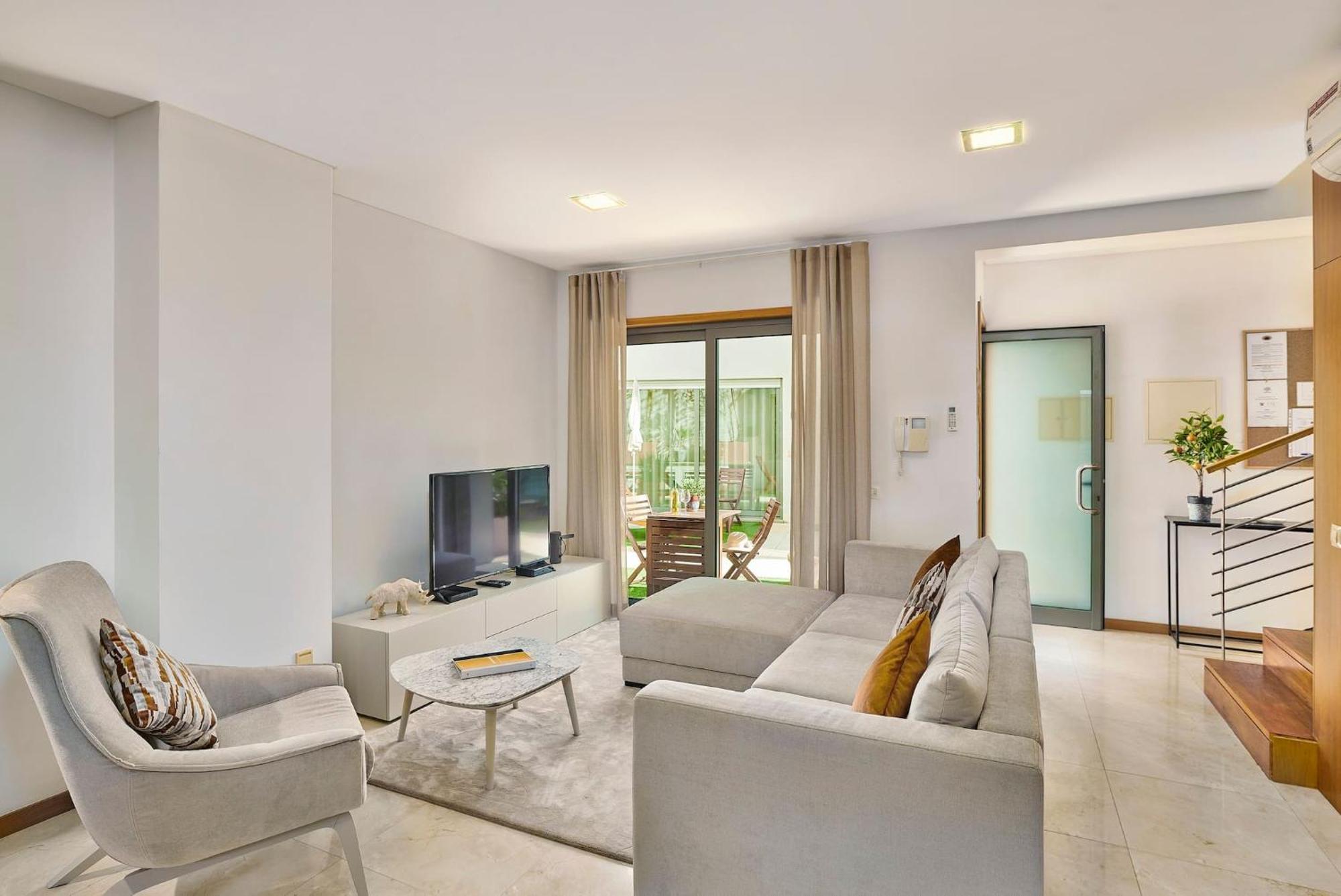 Vila Stylish Townhouse In Tavira Centre, Shared Pool Exteriér fotografie